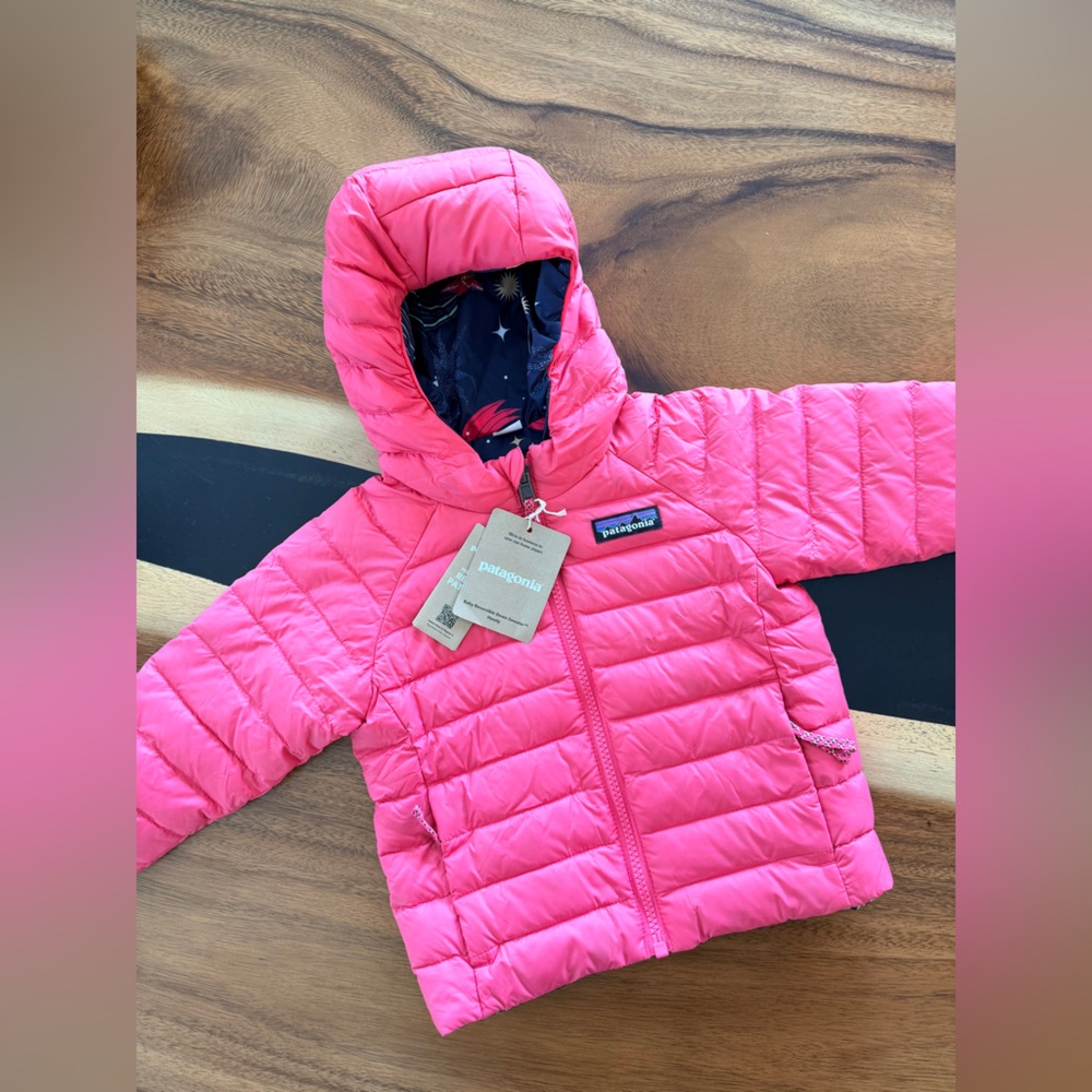 Patagonia Baby Reversible Down Sweater Hoody
